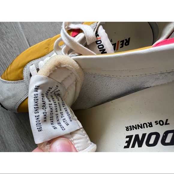 Re/done fashion 70s sneakers trainers 36 6.5 made in Italy! - Picture 3 of 5